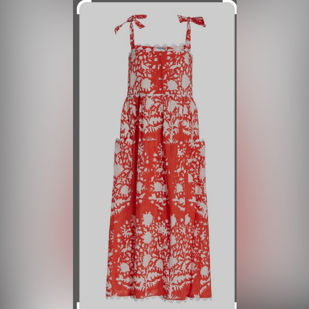 Juliet Dunn red dress size 3